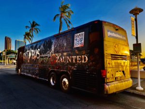 海外ハワイお化け屋敷,ホラーアトラクション,ゴーストバス、車型お化け屋敷、ZAUNTED、HORROR　BUS,HAUNTEDHOUSE,