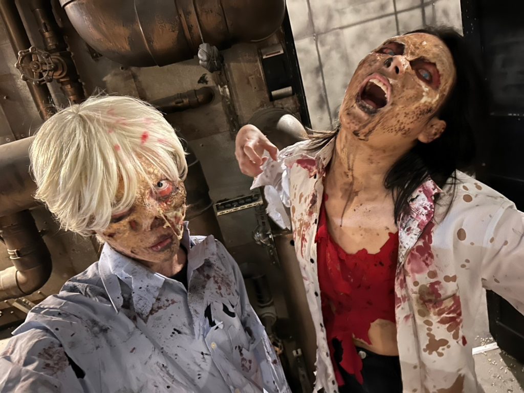 ホラーゲーム、映画、バイオハザード、プレミアム、ゾンビアクト、演出、特殊メイク、リアル、ゾンビメイク、zombie